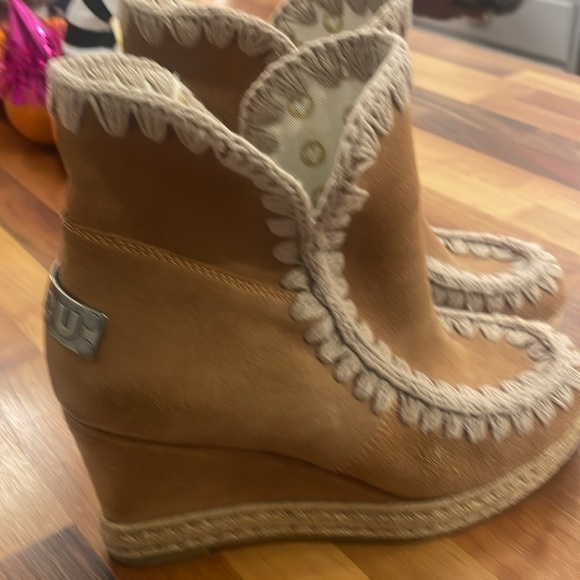Mou boots. Worn once and only indoor. Unique! Very difficult to find!! - Picture 2 of 6